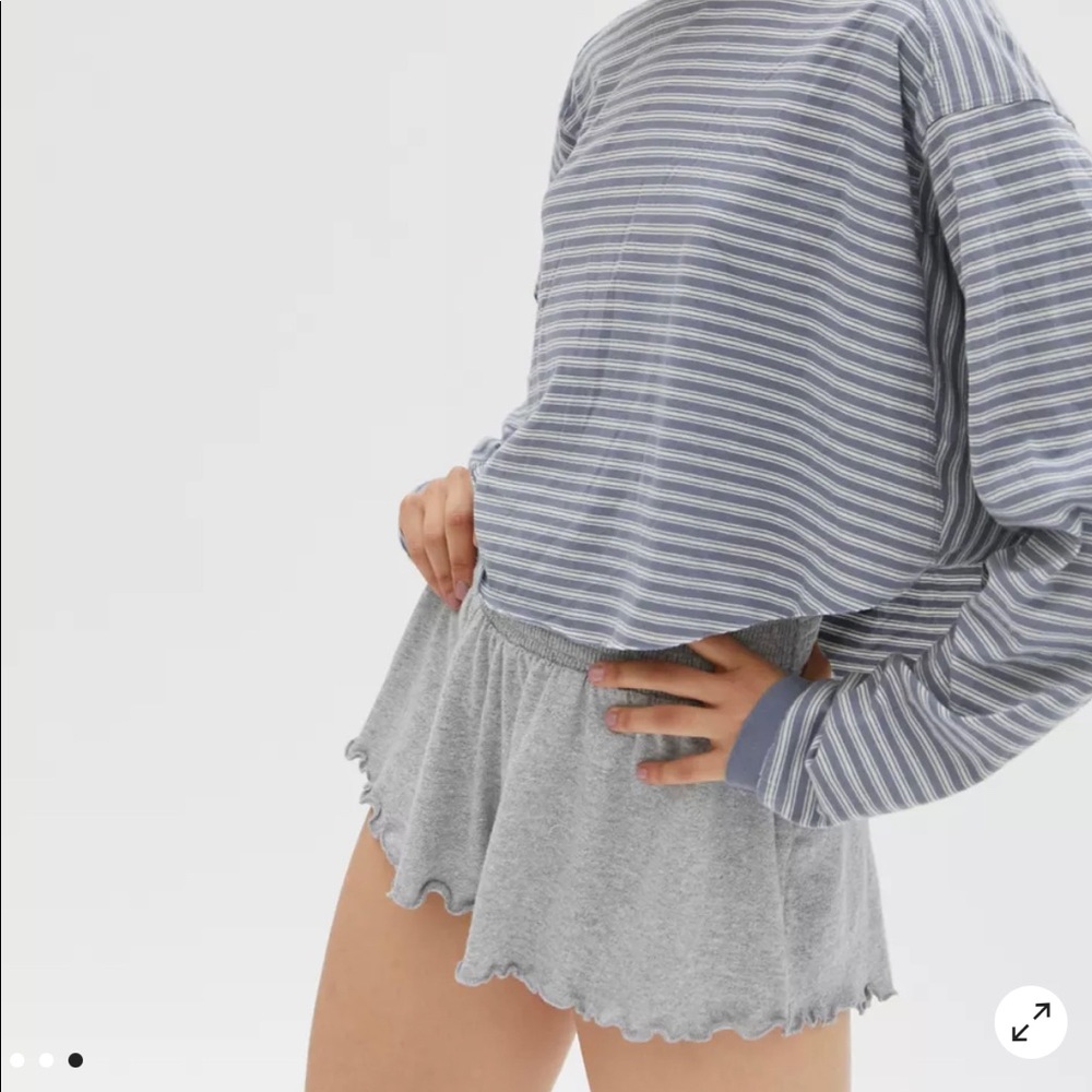 Out from Under Urban Outfitters lettuce edge short